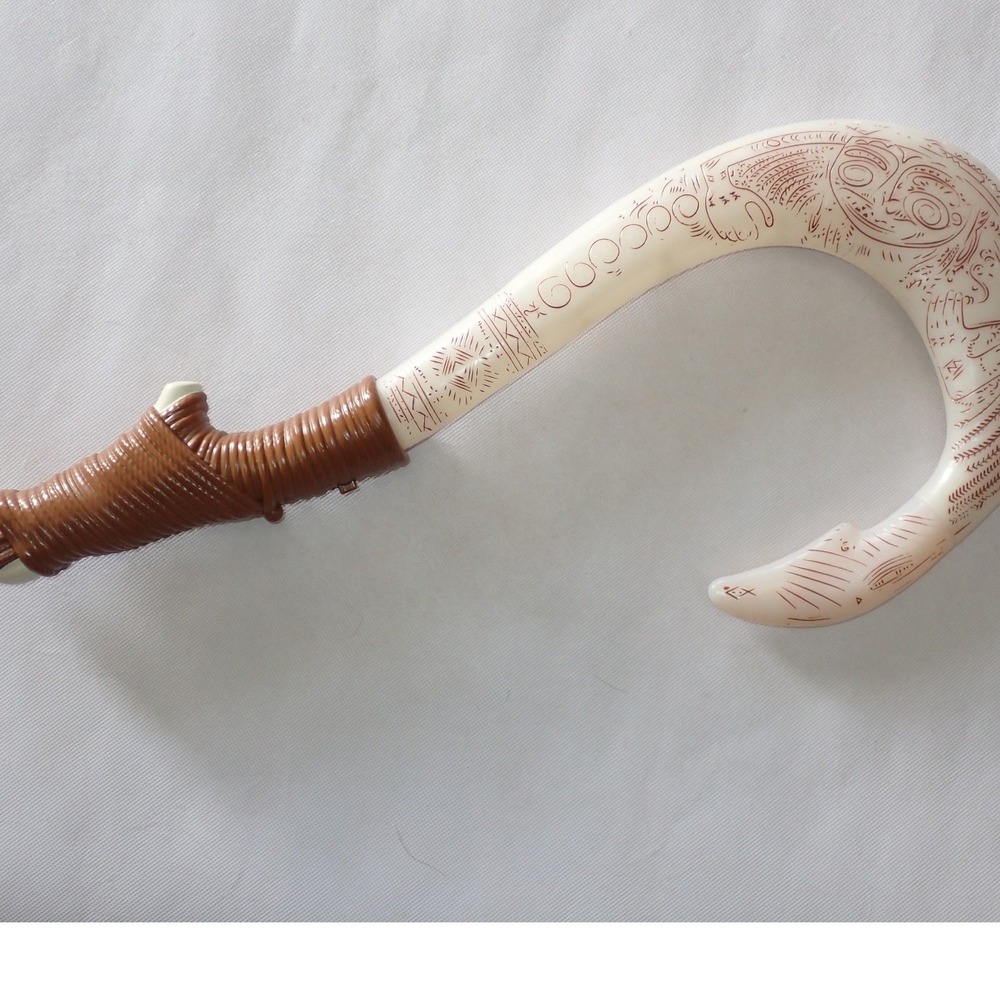 Disney Moana Maui's Magical‎ Fish Hook Lights & Sounds 20" Working Pre-Owned
